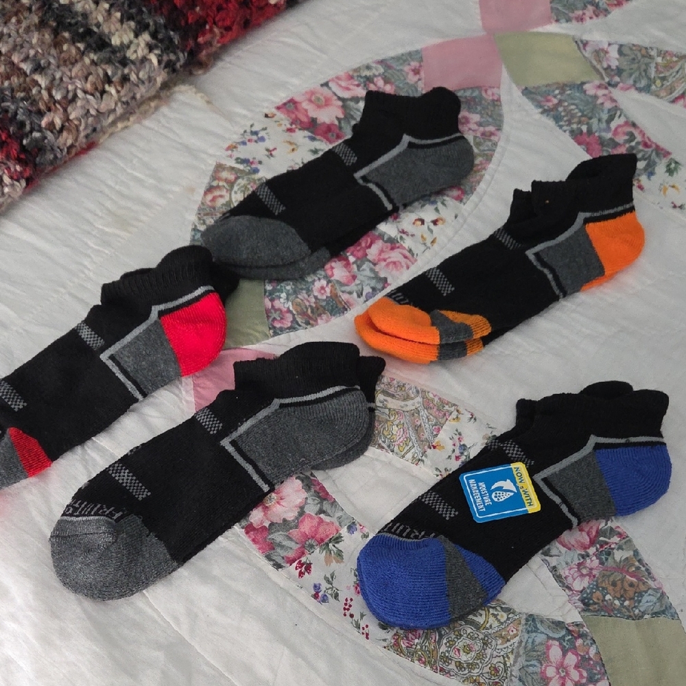 Assorted Color Ankle Socks for Boys